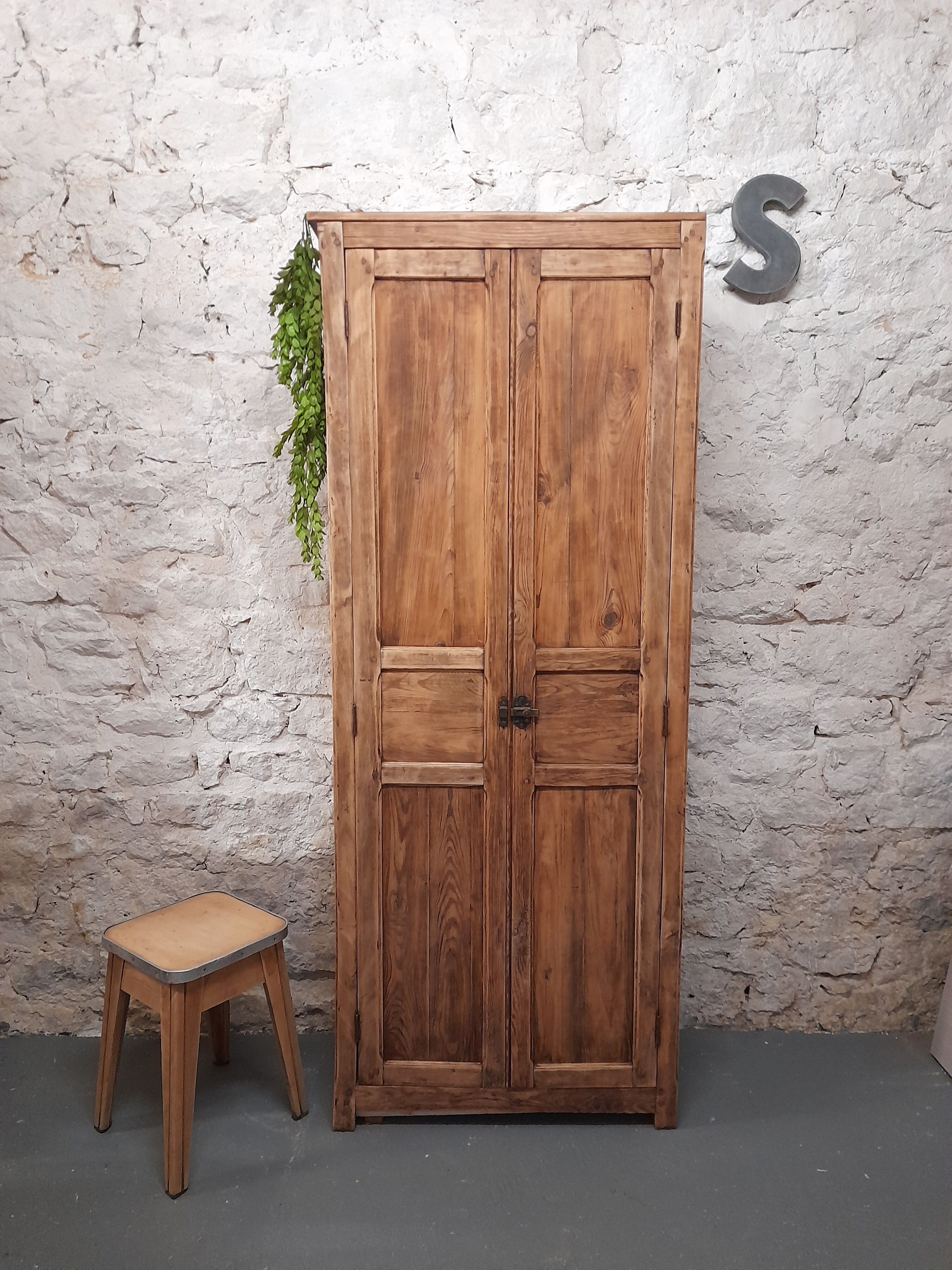 Antique pine cabinet