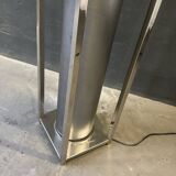 Vintage 80s chrome design floor lamp