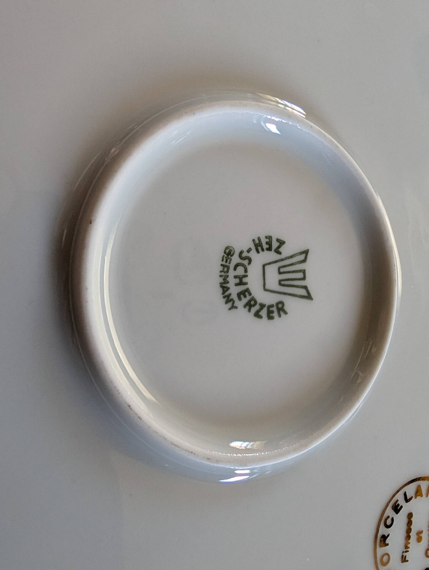 Dessert service Zeh Scherzer 1950s