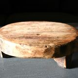 Brutalist cutting board, wooden decoration