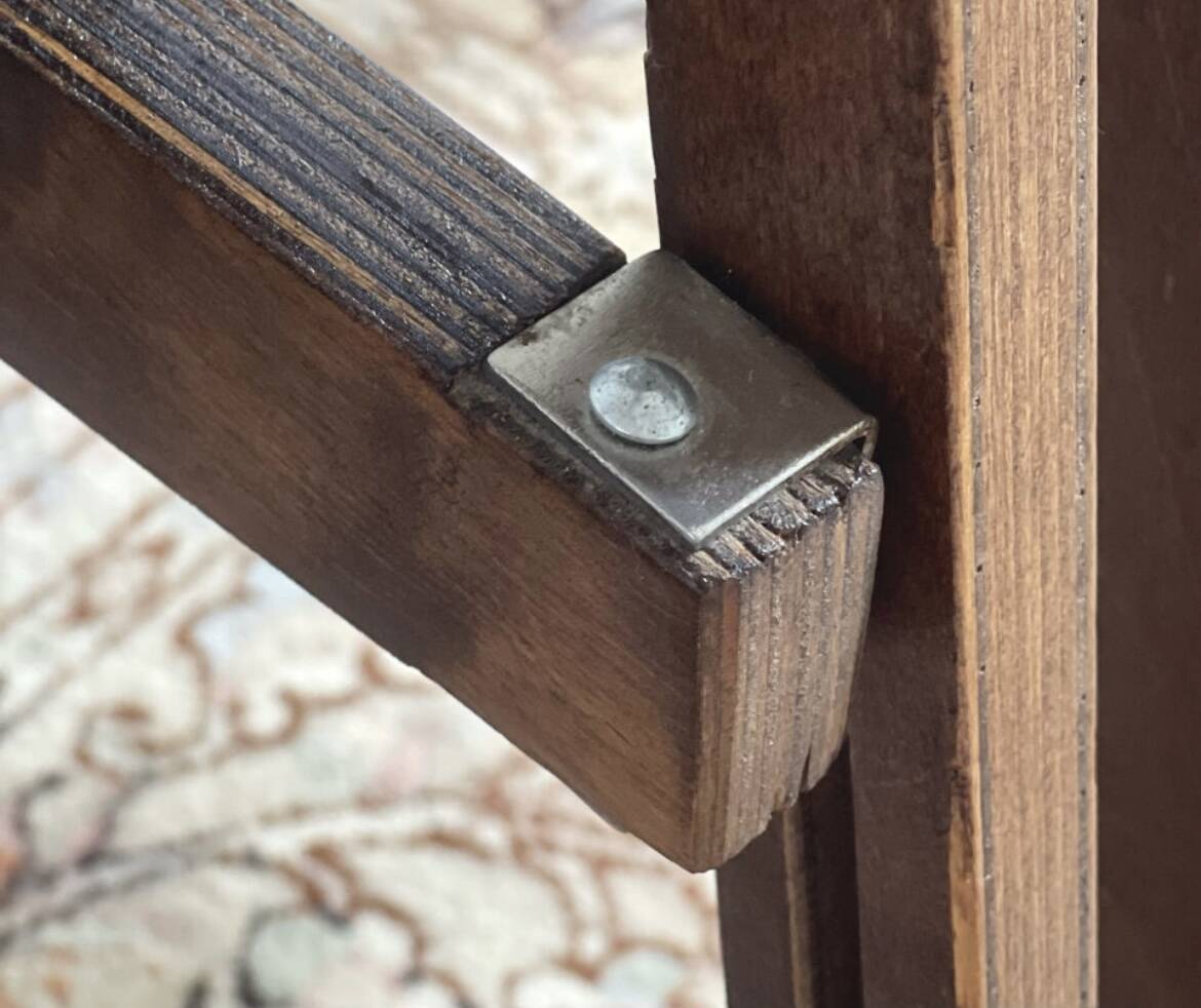 4 folding chairs from the 1960s