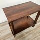 1950s Art Decò walnut coffee table