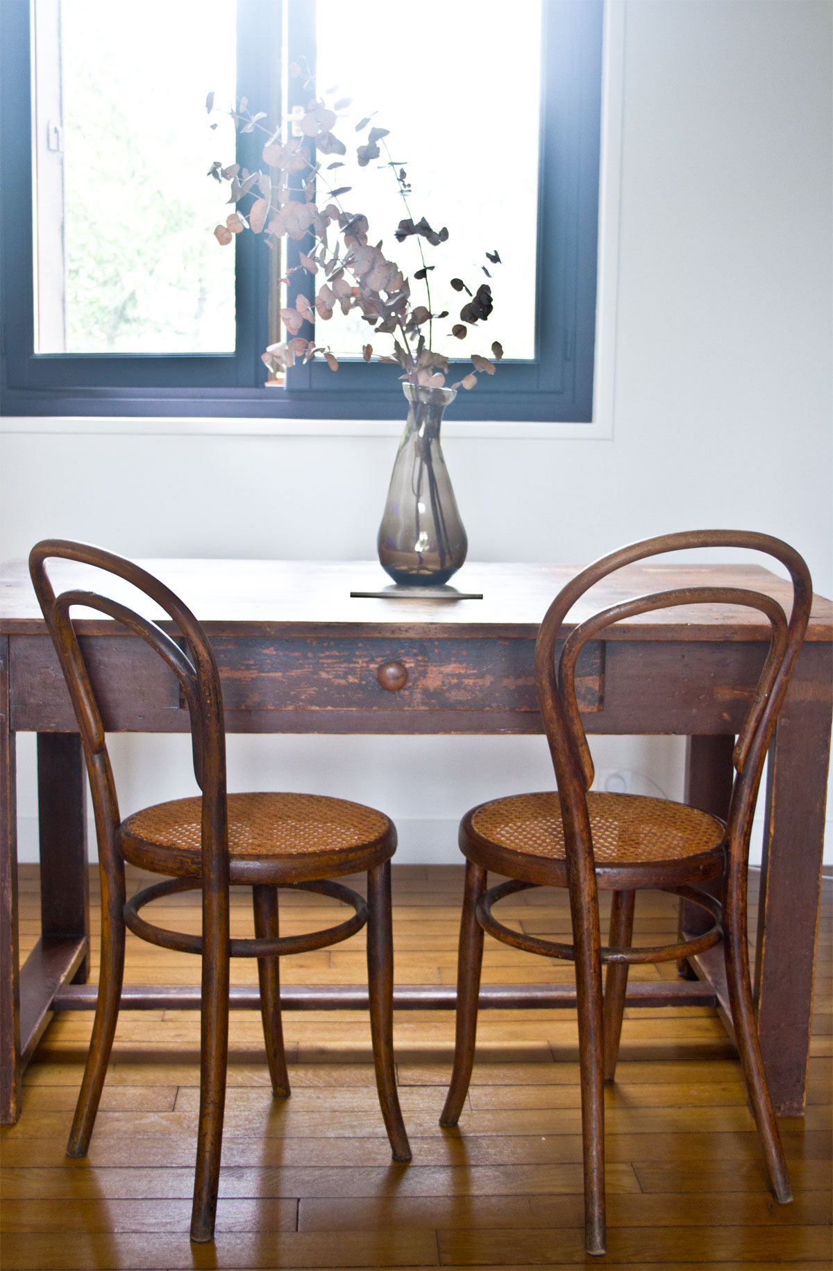 Pair of bistro chairs