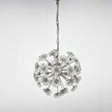 Design Space age Dandelion / Sputnik Chandelier by Preciosa, 1970s