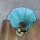 Vase Vallauris signed Gj – floral decoration