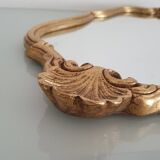 Louis XV style gilded rococo mirror