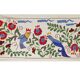 Hand-knotted rug, vintage Turkish rug 44x96 cm