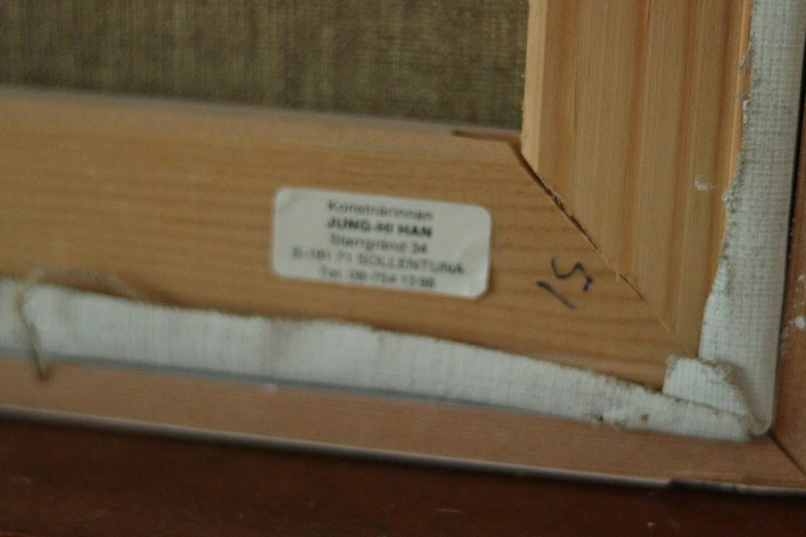 Still life vase by Jung Hi Hang