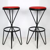 2 Thonet Stools 1950