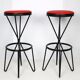 2 Tabourets Thonet 1950