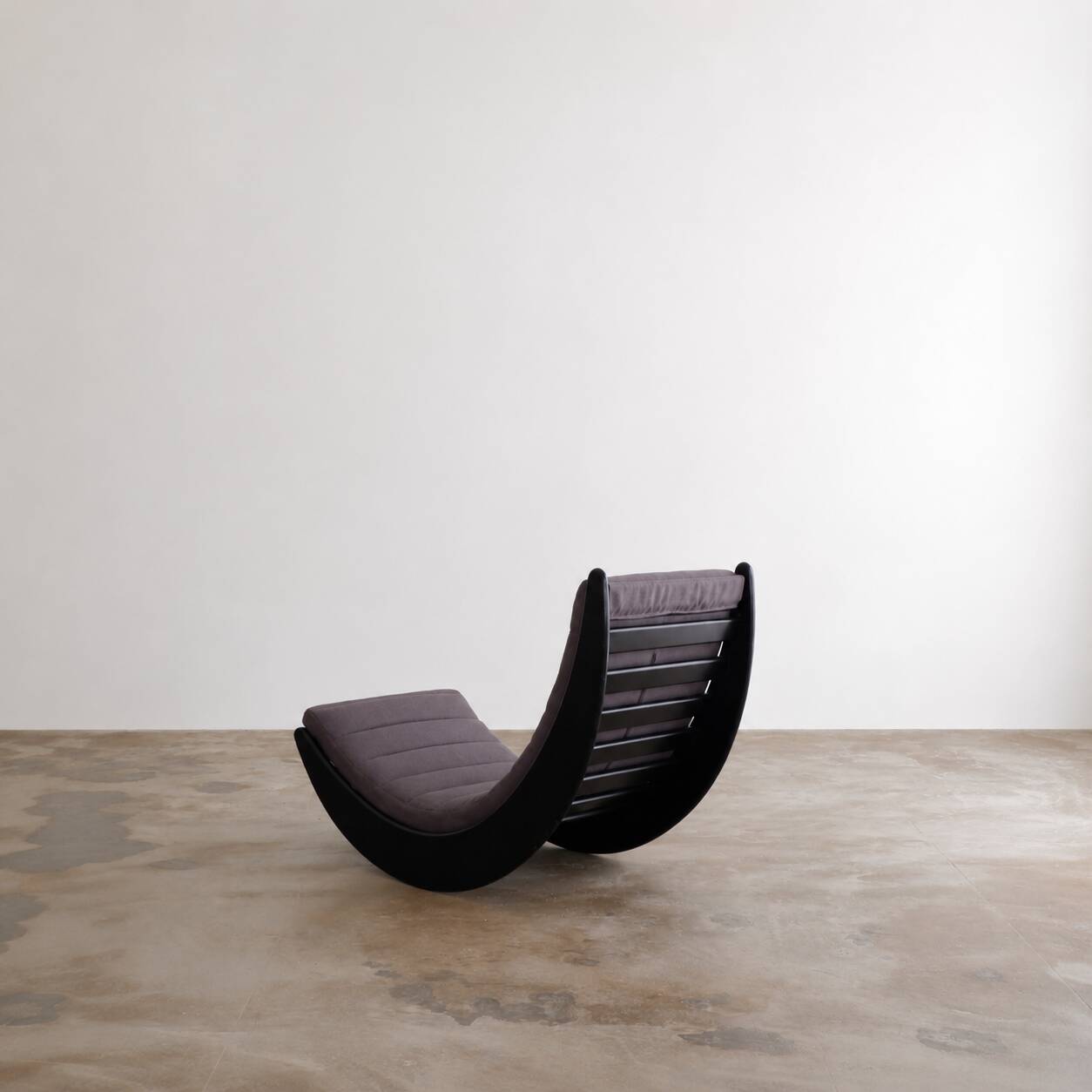 Verner Panton "Relaxer 2" rocking chair by Rosenthal reupholstered