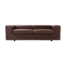 Tito Agnoli Daybed 711 sofa for Cinova in brown leather 1970