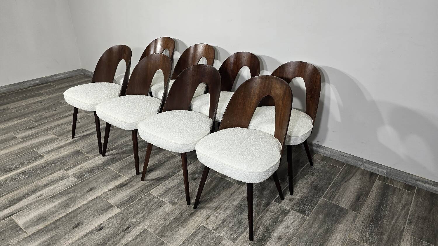 Dining Chairs by Antonin Suman, 1960s, Set of 8