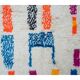 Colorful Berber carpet 279 x 148cm