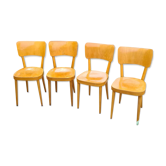 Set of 4 Baumann bistro chairs