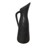 Pitcher, vase, ceramic signed Accolay