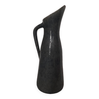 Pichet, vase, en céramique signé Accolay