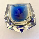 Superbe cendrier Murano Flavio Poli