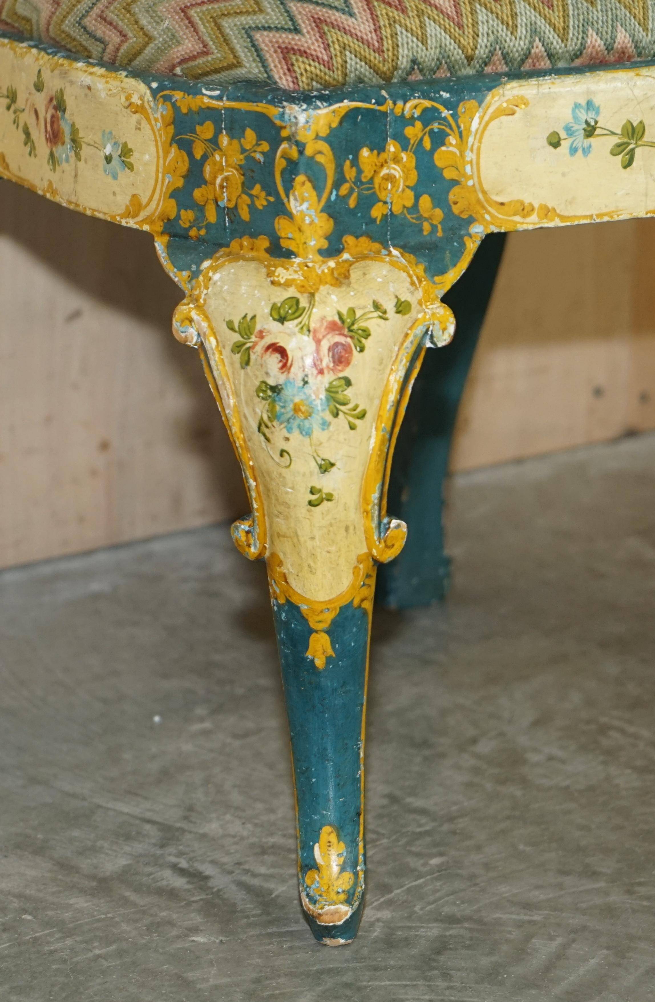 Pair of antique Regency chairs and matching table.
