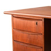 Bureau indépendant en teck danois, années 1950/60