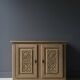 solid oak buffet