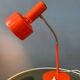 Orange mid-century Hustadt Leuchten desk lamp