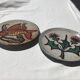Flat plate Vallauris fish hand decor G
