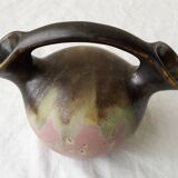 Stoneware vase signed Méténier