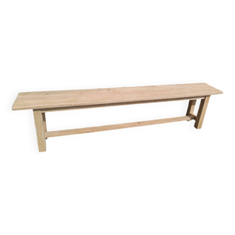 Banc de ferme rénové