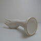Vintage white porcelain hand