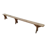 Farmhouse bench in fir wood 3m50