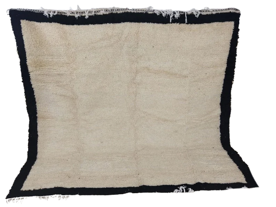 Handmade moroccan berber carpet 213 x 147 cm