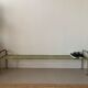 Antique metal bench