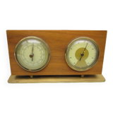 Vintage thermometer and barometer 50s