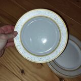 set of antique porcelain tableware from Austria – gilding –