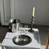 Vintage silver-plated champagne bucket H19