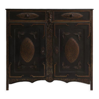 Iron Art Deco cabinet Ca.1940