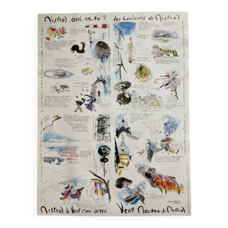 Poster - The Mistral - Air of Provence