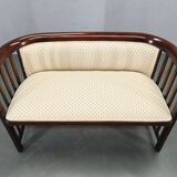 Josef Hoffmann Attributed Beech Sofa, Vienna Secession, 1920s