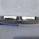 Brushed stainless steel double hollow plate