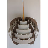 Pendant lamp "Strips" by Brylle Flemming & Preben Jacobsen 1970