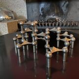 Set of 9 Nagel candle holders for Bmf