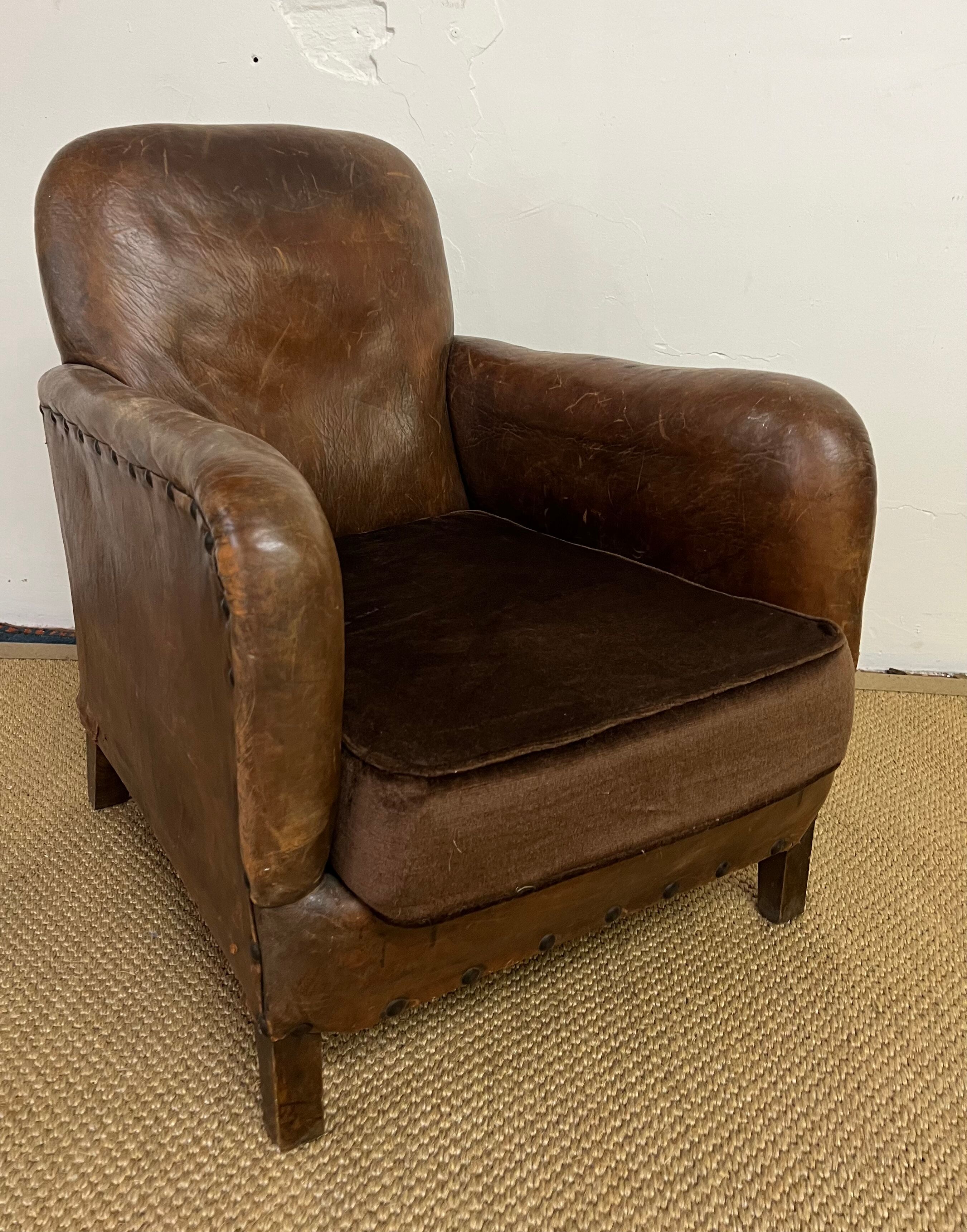 Vintage club armchair
