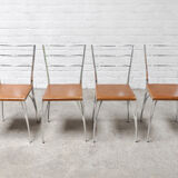 Organic Dining Chairs by Erwan Boulloud for Hotel Drouot, 2015, Set of 4