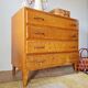 Vintage chest of drawers with tapered legs