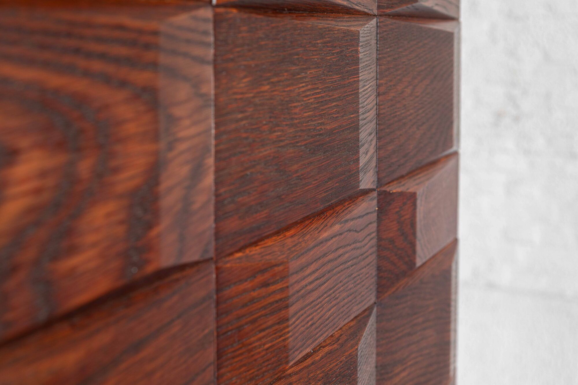 Brutalist bar cabinet