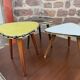 coffee table door plant mid-century vintage cocktail 1960