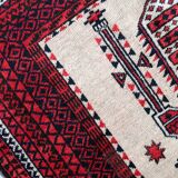 Tapis de prière antique Baluch – 86 x 129 cm – Début du XXe siècle - 1C975