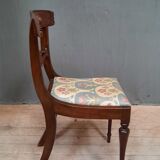 Series of 4 mahogany chairs