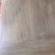 Large Restored Solid Oak Dining Table – Whitewashed Finish